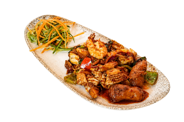 ACILI KARIŞIK DENİZ MAHSÜLÜ - SPİCY MİXED SEAFOODS
