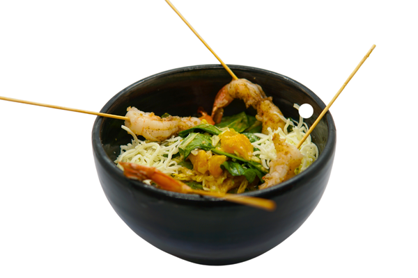 KARİDESLİ BABY ISPANAK SALATA - SHRIMPS SPİNACH SALAD