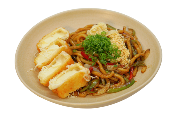PANELENMİŞ KAŞARLI UDON - KATSU CHESE UDON