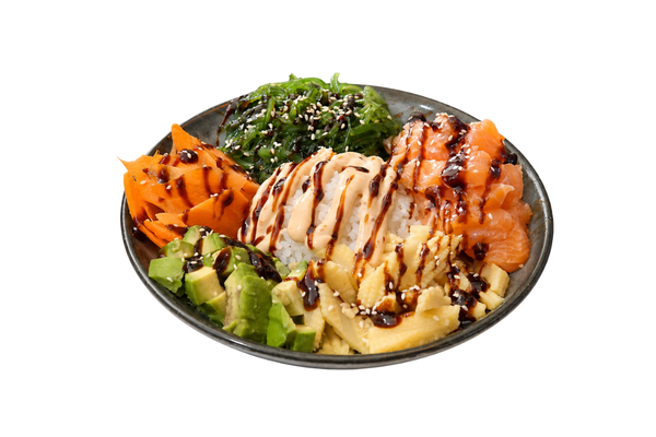 SOMON POKE BOWL - SALMON POKE BOWL